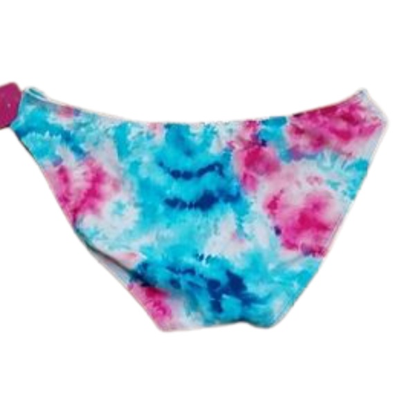 SO Juniors Hipster Bikini Swim Bottoms Low Rise Beach Pink Size L XL - Picture 5 of 5